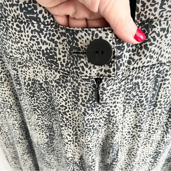 Anthropologie Annie 50 Open Back Wide Leg Drape Jumpsuit L Made in Canada - Picture 14 of 14